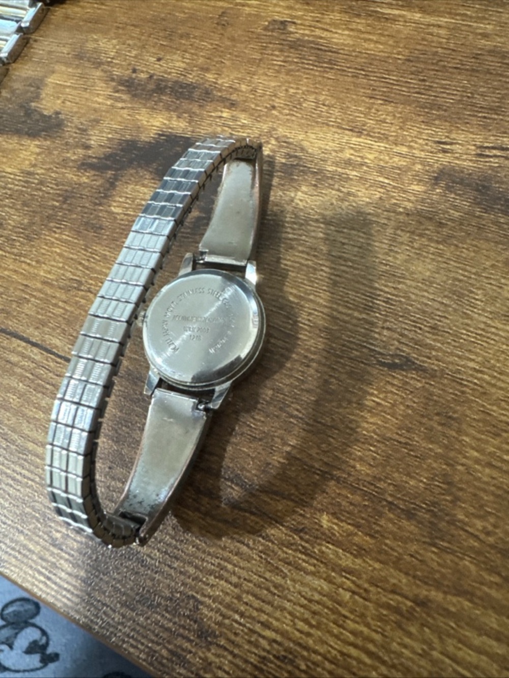 Turquoise Accent Silver-Tone Women's Quartz Watch - Picture 8 of 8